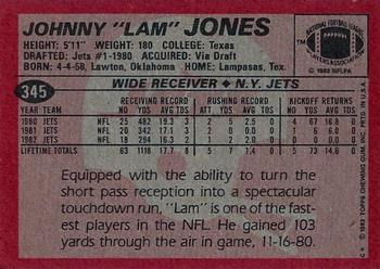 1983 Topps #345 Johnny 