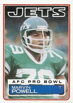 1983 Topps #350 Marvin Powell Front