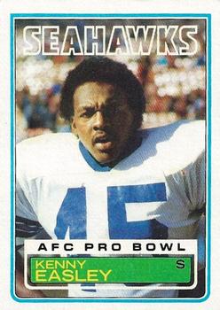 1983 Topps #384 Kenny Easley Front