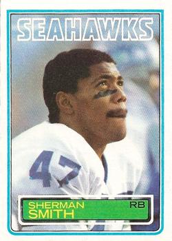 1983 Topps #391 Sherman Smith Front