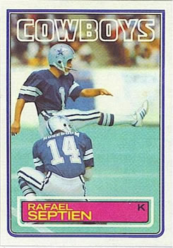 1983 Topps #52 Rafael Septien Front