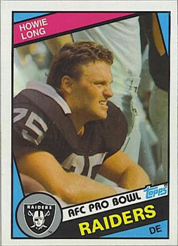1984 Topps #111 Howie Long Front