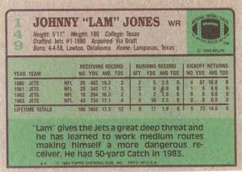 1984 Topps #149 Johnny 