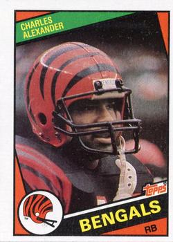 1984 Topps #33 Charles Alexander Front