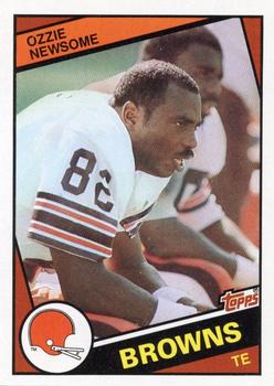 1984 Topps #58 Ozzie Newsome Front
