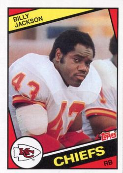 1984 Topps #91 Billy Jackson Front
