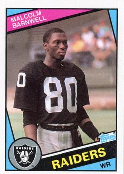 1984 Topps #103 Malcolm Barnwell Front
