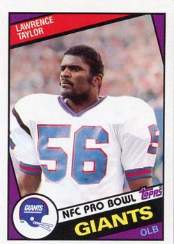 1984 Topps #321 Lawrence Taylor Front