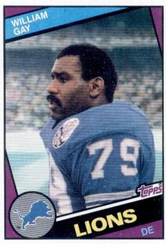 1984 Topps #254 William Gay Front