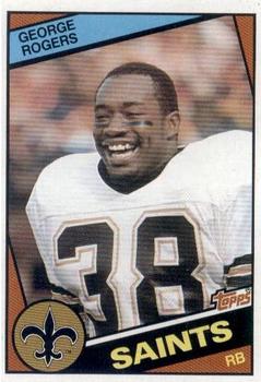 1984 Topps #305 George Rogers Front