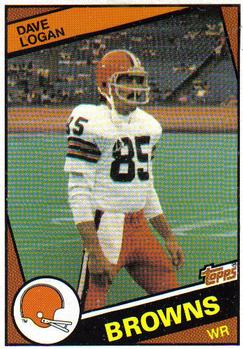 1984 Topps #55 Dave Logan Front