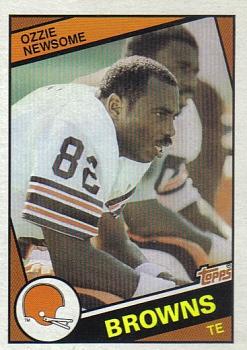 1984 Topps #58 Ozzie Newsome Front