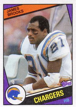 1984 Topps #176 James Brooks Front