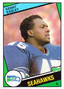 1984 Topps #192 Kenny Easley Front