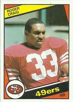1984 Topps #353 Roger Craig Front