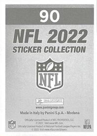 2022 Panini Sticker & Card Collection #90 Kyle Dugger Back