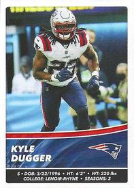 2022 Panini Sticker & Card Collection #90 Kyle Dugger Front