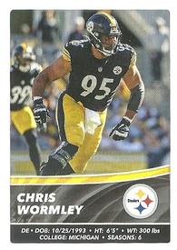 2022 Panini Sticker & Card Collection #169 Chris Wormley Front