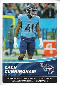 2022 Panini Sticker & Card Collection #234 Zach Cunningham Front