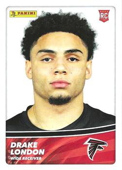 2022 Panini Sticker & Card Collection - Cards #76 Drake London Front