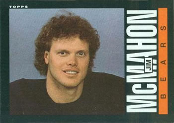 1985 Topps #31 Jim McMahon Front