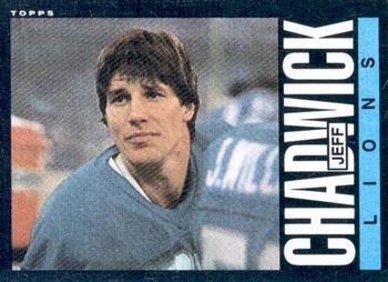 1985 Topps #54 Jeff Chadwick Front