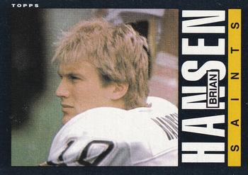 1985 Topps #105 Brian Hansen Front