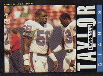 1985 Topps #124 Lawrence Taylor Front