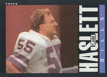 1985 Topps #204 Jim Haslett Front