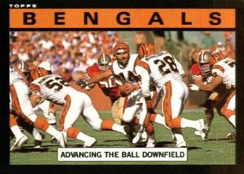 1985 Topps #209 Bengals Team Leaders Front