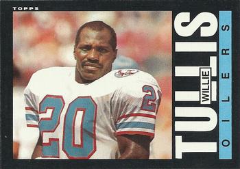 1985 Topps #256 Willie Tullis Front