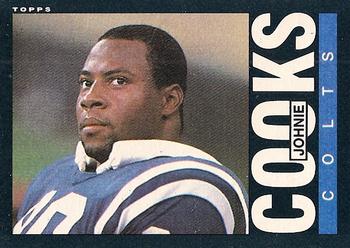 1985 Topps #260 Johnie Cooks Front