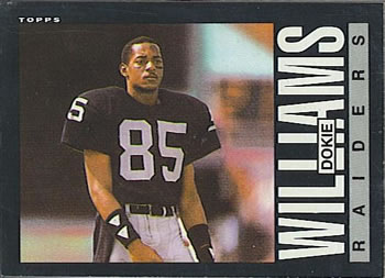 1985 Topps #298 Dokie Williams Front