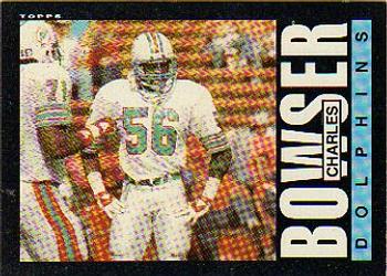 1985 Topps #306 Charles Bowser Front