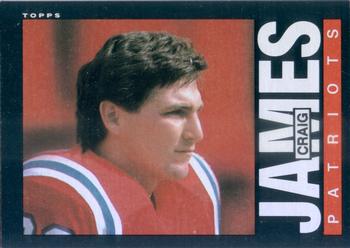 1985 Topps #328 Craig James Front