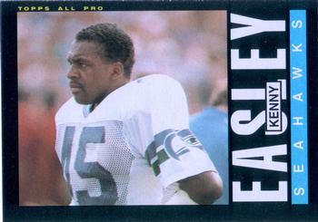 1985 Topps #384 Kenny Easley Front