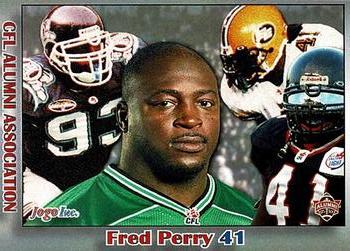 2015 JOGO CFL Alumni Series 10 #185 Fred Perry Front