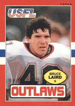 1985 Topps USFL #3 Bruce Laird Front