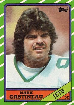 1986 Topps #105 Mark Gastineau Front