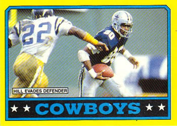 1986 Topps #124 Cowboys Team Leaders Front