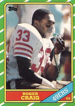 1986 Topps #157 Roger Craig Front