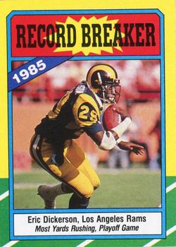 1986 Topps #2 Eric Dickerson Front
