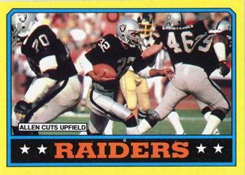 1986 Topps #60 Raiders Team Leaders Front