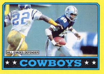 1986 Topps #124 Cowboys Team Leaders Front