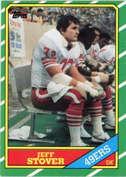 1986 Topps #164 Jeff Stover Front