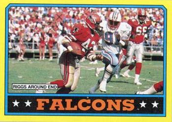 1986 Topps #360 Falcons Team Leaders Front