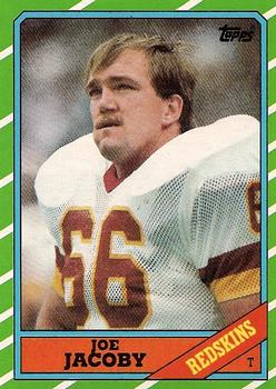 1986 Topps #177 Joe Jacoby Front