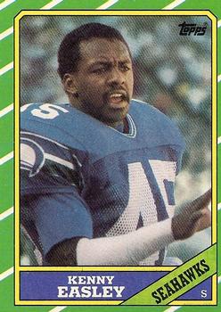 1986 Topps #211 Kenny Easley Front