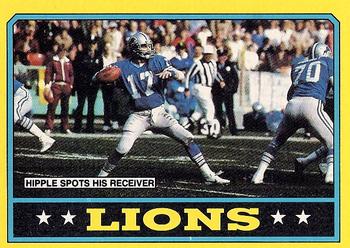 1986 Topps #242 Lions Team Leaders Front