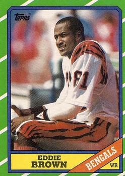 1986 Topps #260 Eddie Brown Front